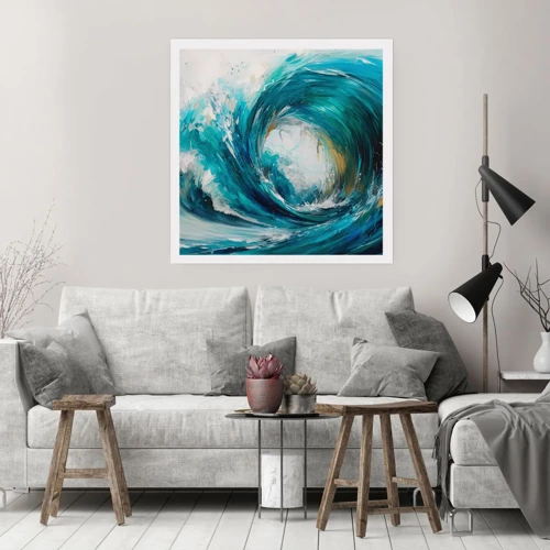 Plakat - Havets portal - 40x40 cm