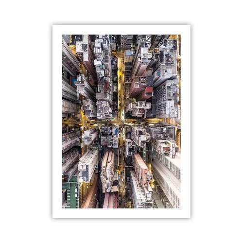 Plakat - Hilsner fra Hong Kong - 50x70 cm
