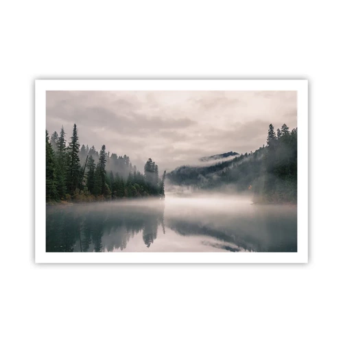 Plakat - I drømmen, i tågen - 91x61 cm