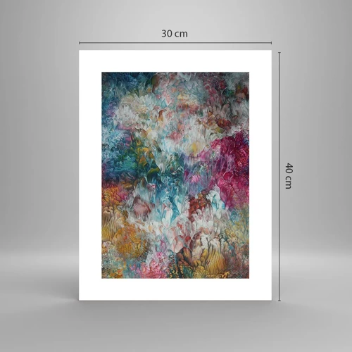 Plakat - I fuldt flor - 30x40 cm