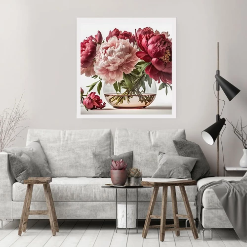 Plakat - I fuldt flor af skønhed - 50x50 cm