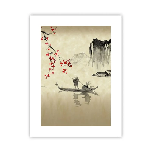 Plakat - I kirsebærblomsternes land - 30x40 cm