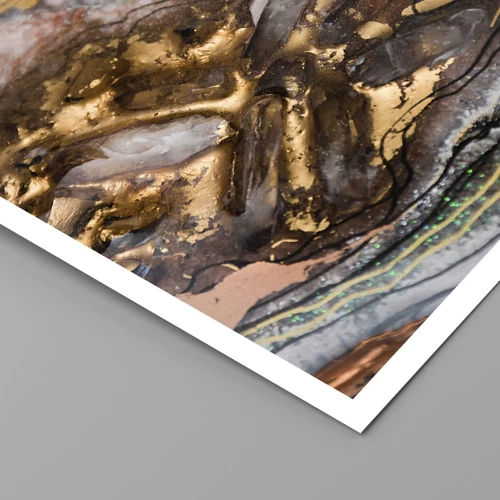 Plakat - Jord element - 50x50 cm
