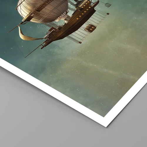 Plakat - Jules Verne hilser - 61x91 cm