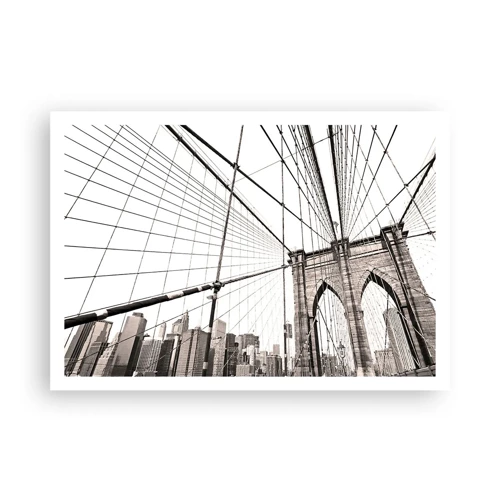 Plakat - Katedralen i New York - 100x70 cm