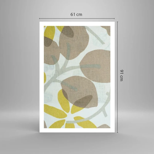 Plakat - Komposition i solskinnet - 61x91 cm