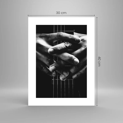 Plakat - Kunstnerens bøn - 30x40 cm