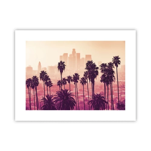 Plakat - Landskab i Californien - 40x30 cm