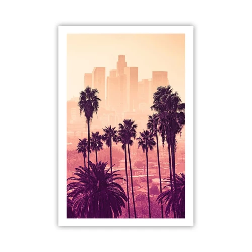 Plakat - Landskab i Californien - 61x91 cm