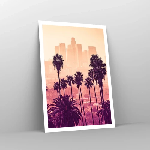 Plakat - Landskab i Californien - 70x100 cm