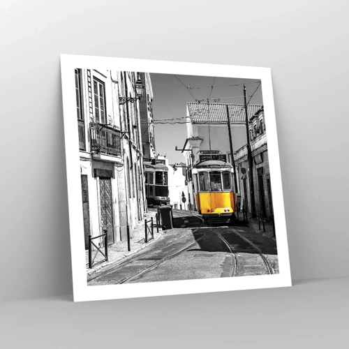 Plakat - Lissabons ånd - 60x60 cm