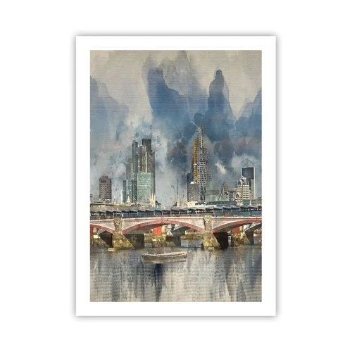 Plakat - London i al sin pragt - 50x70 cm