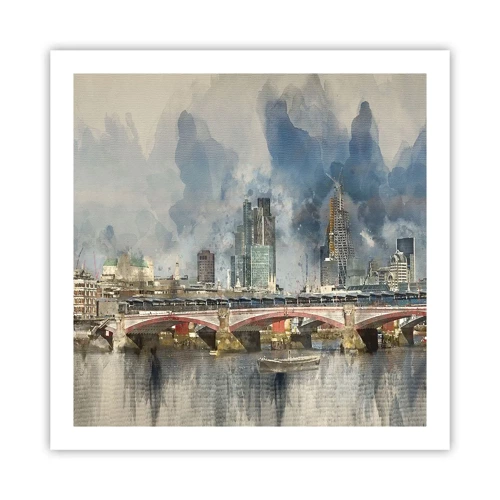 Plakat - London i al sin pragt - 60x60 cm