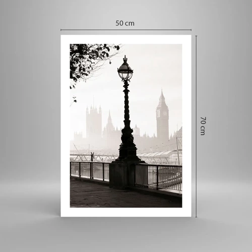 Plakat - London morgen - 50x70 cm