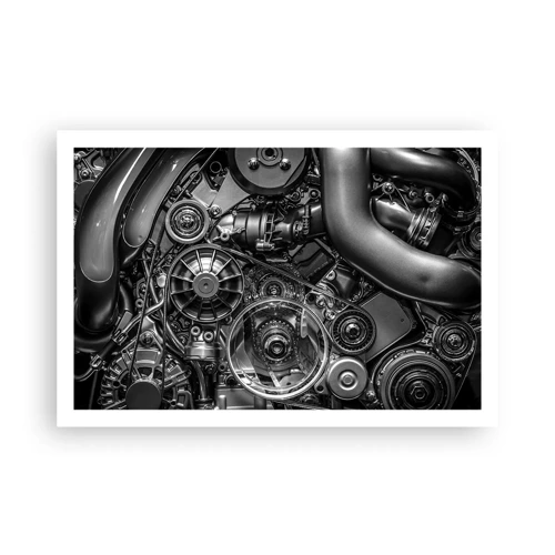 Plakat - Mekanikkens poesi - 91x61 cm