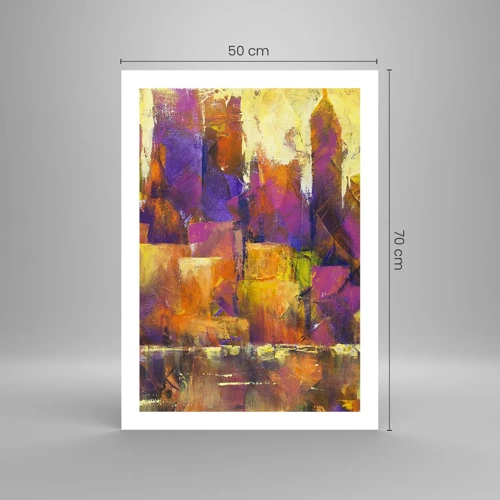 Plakat - Metropolitansk sammensætning - 50x70 cm