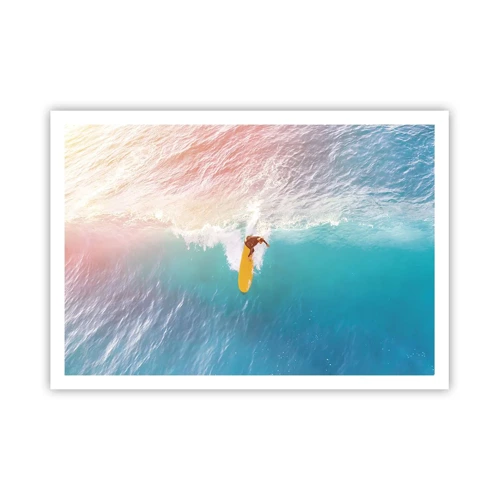Plakat - Ocean rytter - 100x70 cm