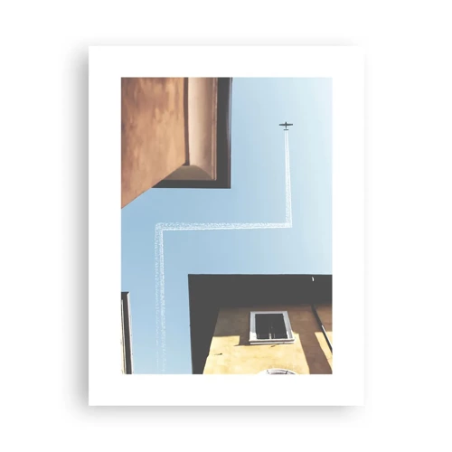 Plakat - Over den urbane labyrint - 30x40 cm