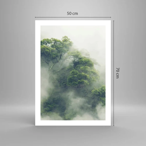 Plakat - Pakket ind i tåge - 50x70 cm