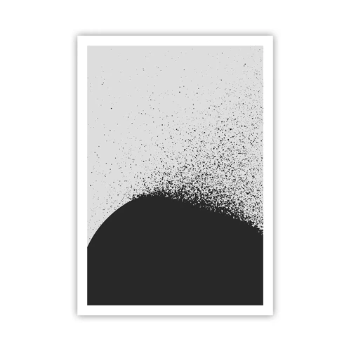 Plakat - Partikelbevægelse - 70x100 cm