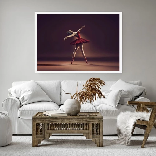 Plakat - Prima ballerina - 100x70 cm
