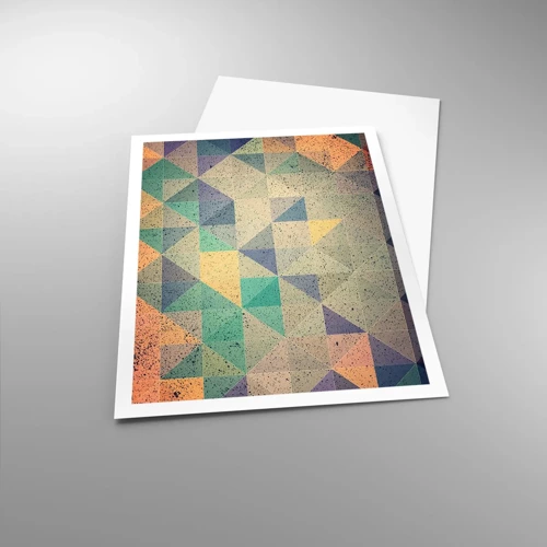 Plakat - Republikken trekanter - 70x100 cm