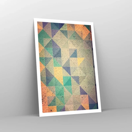 Plakat - Republikken trekanter - 70x100 cm