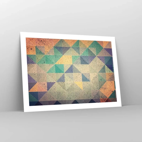 Plakat - Republikken trekanter - 70x50 cm