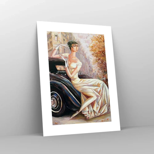 Plakat - Retro elegance - 30x40 cm