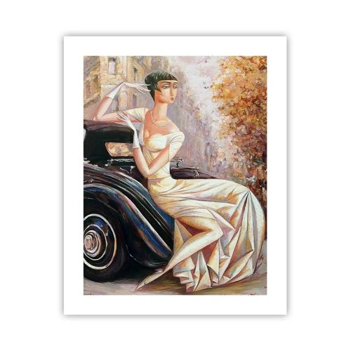 Plakat - Retro elegance - 40x50 cm