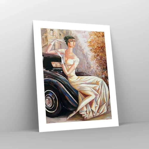 Plakat - Retro elegance - 40x50 cm