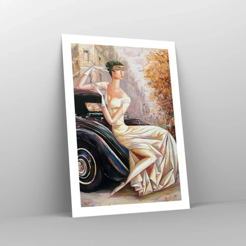 Plakat - Retro elegance - 50x70 cm