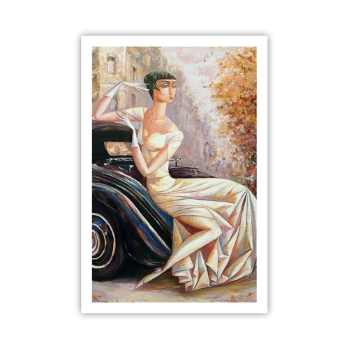 Plakat - Retro elegance - 61x91 cm