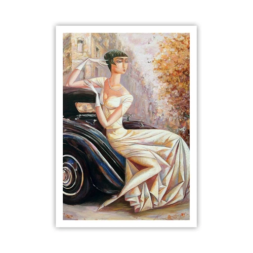 Plakat - Retro elegance - 70x100 cm