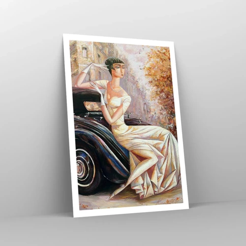 Plakat - Retro elegance - 70x100 cm