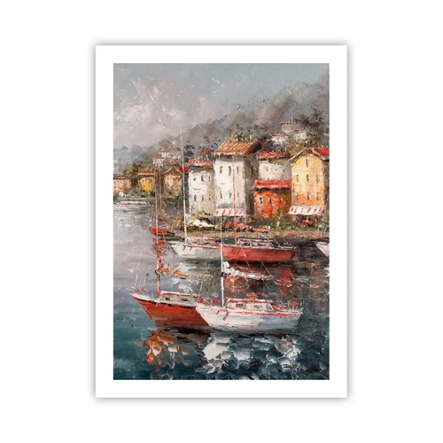 Plakat - Romantisk paradis - 50x70 cm