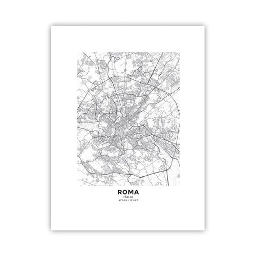 Plakat - Romersk cirkel - 30x40 cm