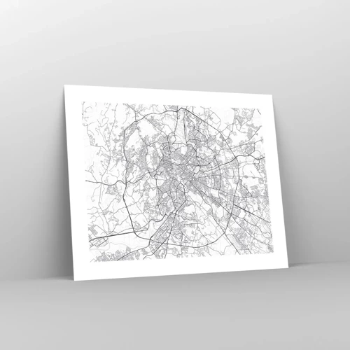 Plakat - Romersk cirkel - 50x40 cm