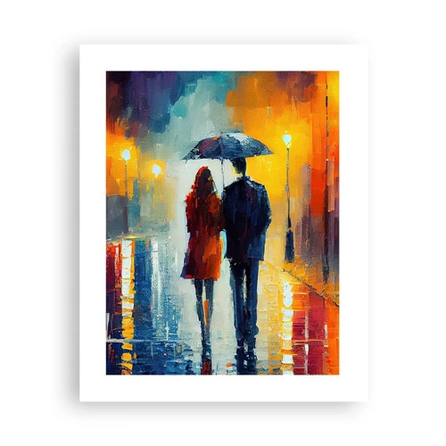 Plakat - Sammen - en farverig nat - 40x50 cm
