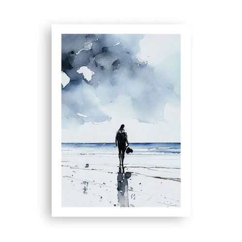 Plakat - Samtale med havet - 50x70 cm