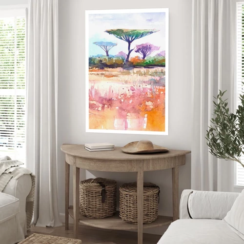 Plakat - Savannens farver - 70x100 cm