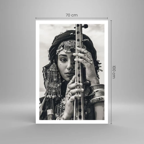Plakat - Selve den orientalske musik - 70x100 cm