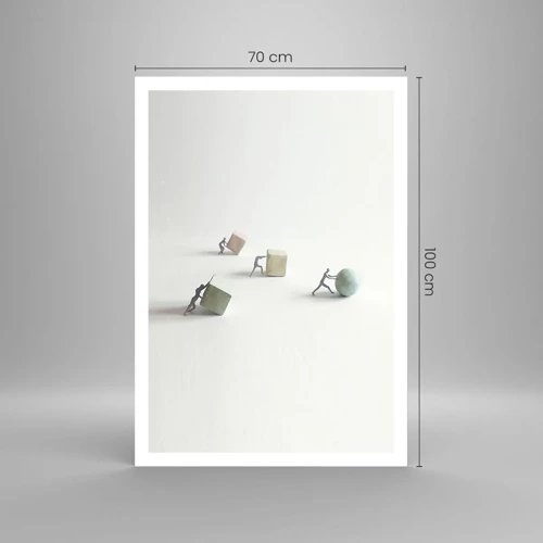 Plakat - Selve livet - 70x100 cm