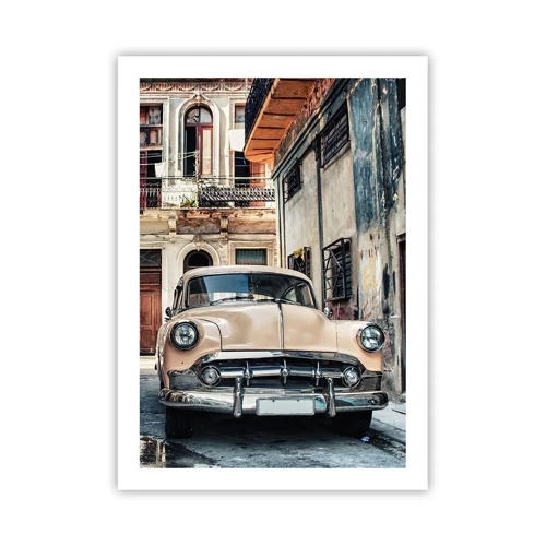 Plakat - Siesta i Havana - 50x70 cm