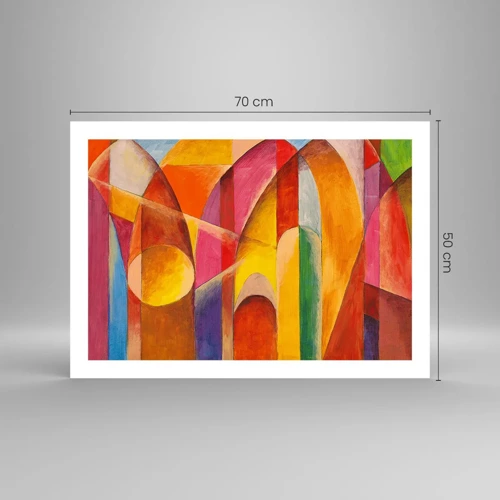 Plakat - Solens katedral - 70x50 cm