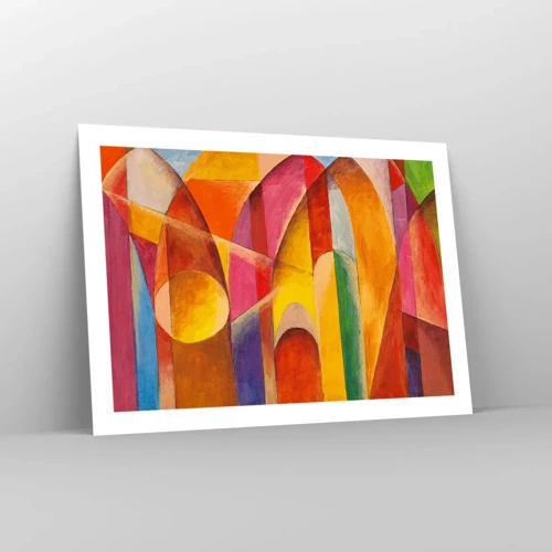 Plakat - Solens katedral - 70x50 cm