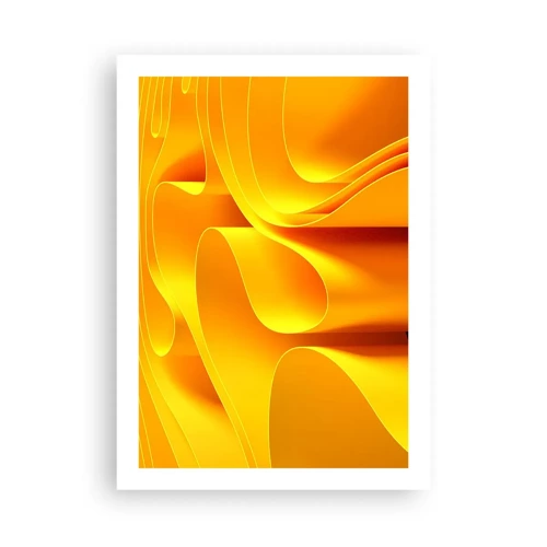 Plakat - Som solens bølger - 50x70 cm