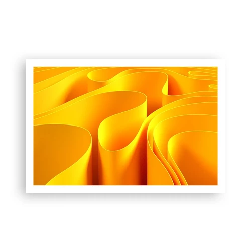 Plakat - Som solens bølger - 91x61 cm