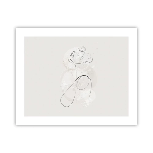 Plakat - Spiralen af skønhed - 50x40 cm