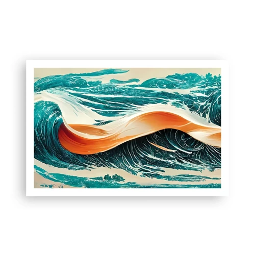 Plakat - Surferens drøm - 91x61 cm